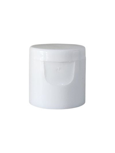 ฝา flip top 20/410 สีขาว