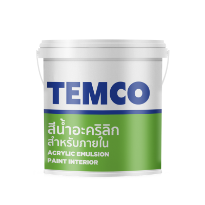 TEMCO  สีน้ำอะคริลิกสำหรับภายใน