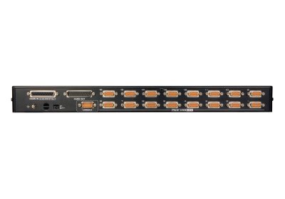 CS1716A : ATEN 16-Port PS/2-USB VGA KVM Switch with Daisy-Chain Port and USB Peripheral Support