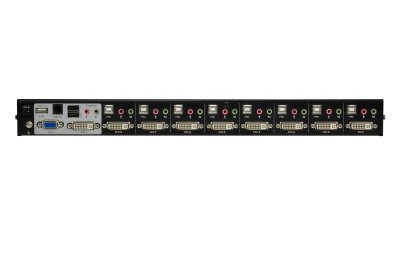 CS1768 : ATEN 8-Port USB DVI/Audio KVM Switch