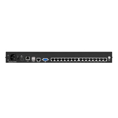 HT1116 : KINAN 1-Local / 1-Remote Access 16 Port CAT5 KVM over IP Switch