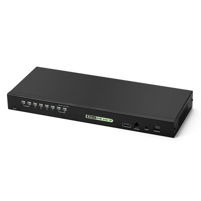 HT1208 : KINAN 1-Local / 2-Remote Access 8 Port Cat5 KVM over IP Switch