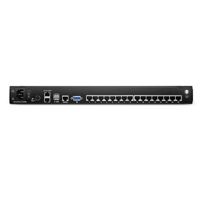 HT1216 : KINAN 1-Local / 2-Remote Access 16 Port Cat5 KVM over IP Switch