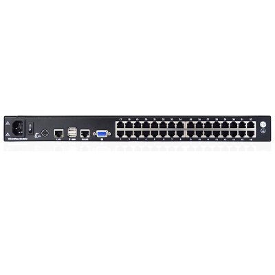 HT1732 : KINAN 17” 32 Port CAT5 LCD KVM over IP Switch 1-Local / 1-Remote Access