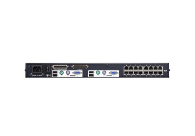 KH2516A : 2-Console 16-Port Multi-Interface ( DisplayPort, HDMI, DVI, VGA ) Cat 5 KVM Switch