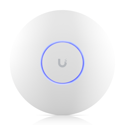 U6-LR : Ceiling-mounted WiFi 6 AP with 8 spatial streams and extended signal range