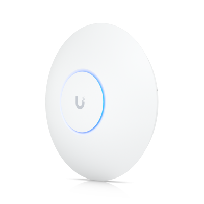 U6-LR : Ceiling-mounted WiFi 6 AP with 8 spatial streams and extended signal range