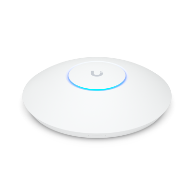 U6-LR : Ceiling-mounted WiFi 6 AP with 8 spatial streams and extended signal range