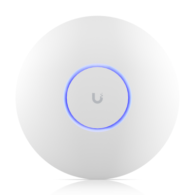 U7-Pro : Ceiling-mounted WiFi 7 AP with 6 spatial streams and 6 GHz support for interference-free WiFi in demanding, large-scale environments