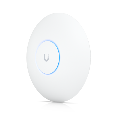 U7-Pro : Ceiling-mounted WiFi 7 AP with 6 spatial streams and 6 GHz support for interference-free WiFi in demanding, large-scale environments