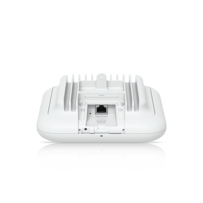 U7-Pro-Outdoor : Weatherproof WiFi 7 Access Point (IP67) with 6 spatial streams, AFC-enabled 6 GHz, directional super antenna, and adjustable mounting