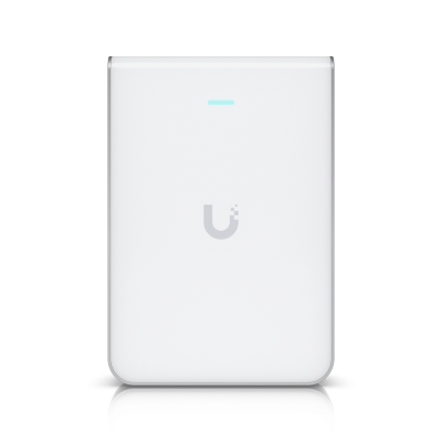 U7-Pro-Wall : Wall-mounted WiFi 7 AP with 6 spatial streams and 6 GHz support tailored for home builders with seamless installation options