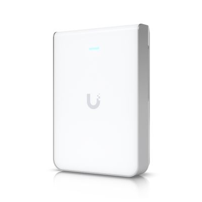 U7-Pro-Wall : Wall-mounted WiFi 7 AP with 6 spatial streams and 6 GHz support tailored for home builders with seamless installation options