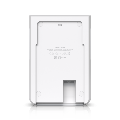 U7-Pro-Wall : Wall-mounted WiFi 7 AP with 6 spatial streams and 6 GHz support tailored for home builders with seamless installation options