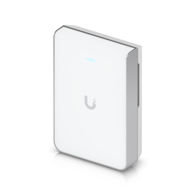 U7-Pro-Wall : Wall-mounted WiFi 7 AP with 6 spatial streams and 6 GHz support tailored for home builders with seamless installation options