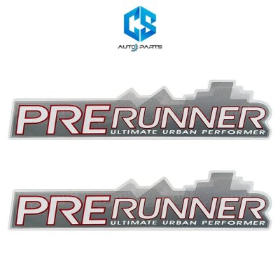 สติ๊กเกอร์ PRERUNNER - TOYOTA VIGO รุ่น1 (ติดข้างท้ายกระบะ)