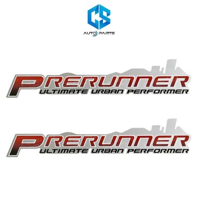 สติ๊กเกอร์ PRERUNNER - TOYOTA VIGO รุ่น2 (ติดข้างท้ายกระบะ)