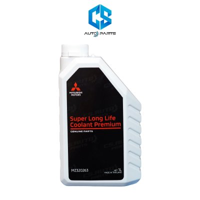 น้ำยาหม้อน้ำ,หล่อเย็น MITSUBISHI สีฟ้า SUPER LONG LIFE COOLANT PREMIUM ECO CAR (1ลิตร) เหมาะกับรถปี 2000 ขึ้นไป