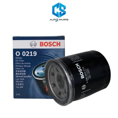 BOSCH กรองน้ำมันเครื่อง (0219) ISUZU D-MAX ALL NEW,MU-X ปี12-19 (ลูกสั้น)