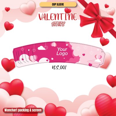 ปลอกสวมแก้ว - Valentine