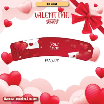 ปลอกสวมแก้ว - Valentine