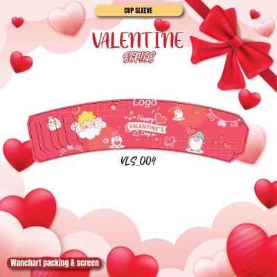 ปลอกสวมแก้ว - Valentine