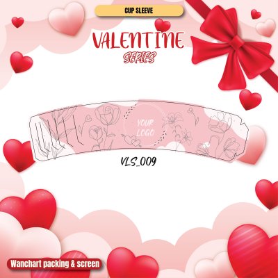 ปลอกสวมแก้ว - Valentine