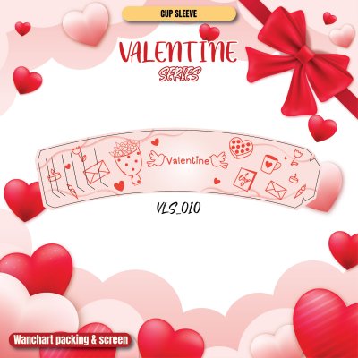 ปลอกสวมแก้ว - Valentine