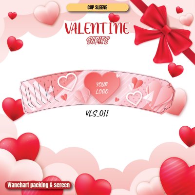 ปลอกสวมแก้ว - Valentine