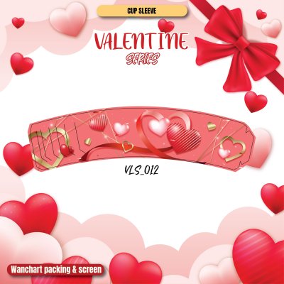 ปลอกสวมแก้ว - Valentine