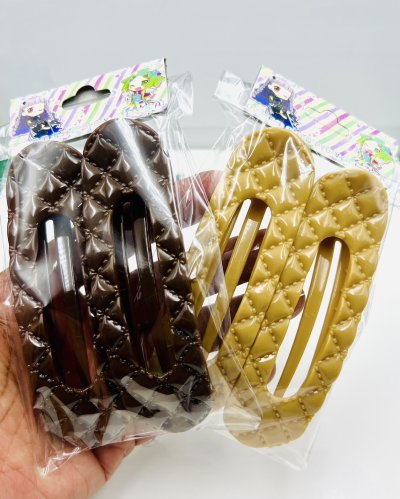 กิ๊บปากเป็ดร่องใหญ่สไตล์เกาหลี1x2ชิ้น(24ชิ้น)