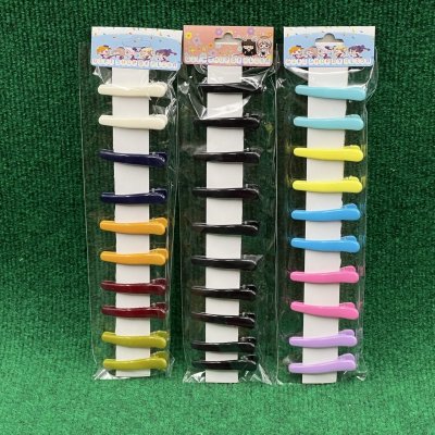 กิ๊บปากเป็ดคละสี 5-6.5 cm 1x10 (120 ชิ้น)