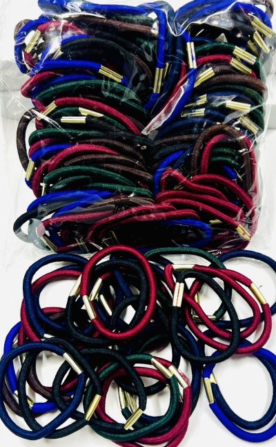 RB-4MM.ยางรัดผม4มิลคละสี100เส้น
