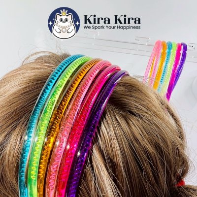 คาดผม 6mm สีใส (12 ชิ้น)