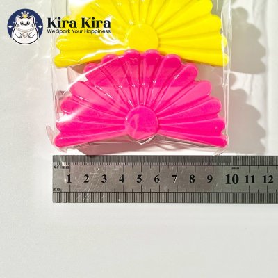 ตัวหนีบผม ลายดอกทานตะวัน สีสด (5 ชิ้น)