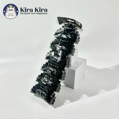 ตัวหนีบผม ลายดอกทานตะวัน สีดำ (6 ชิ้น)