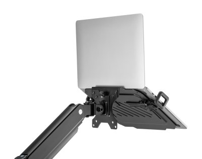 แขนจับจอ WISE LAPTOP TRAY FOR MONITOR ARM - BLACK