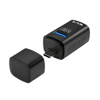 WISE Mini USB Hub Type C - USB A 3 ports