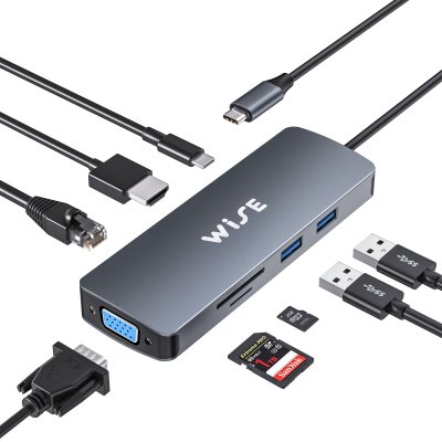 WISE USB C Docking (8 ports)