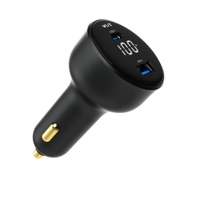 อะแด็ปเตอร์ WISE Car Charger 100W PD LED