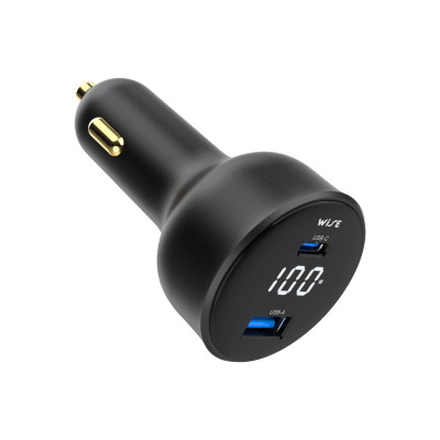 อะแด็ปเตอร์ WISE Car Charger 100W PD LED