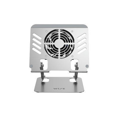 WISE Laptop Stand With Fan แท่นวาง พร้อมพัดลมระบายอากาศ รองรับ Tablet และ Notebook ขนาด 4 - 17.3 นิ้ว