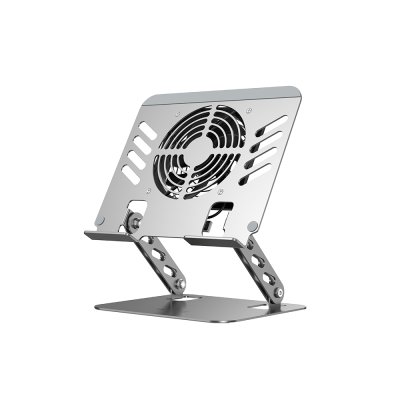 WISE Laptop Stand With Fan แท่นวาง พร้อมพัดลมระบายอากาศ รองรับ Tablet และ Notebook ขนาด 4 - 17.3 นิ้ว