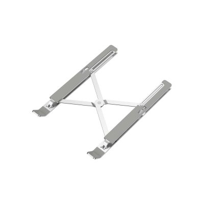 WISE ขาตั้งโน้ตบุ๊ก Aluminum แท่นวาง Laptop Tablet ปรับได้ 6 ระดับ พับเก็บได้ รองรับสูงสุด 15.6 นิ้ว น้ำหนักเบา