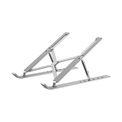 WISE ขาตั้งโน้ตบุ๊ก Aluminum แท่นวาง Laptop Tablet ปรับได้ 6 ระดับ พับเก็บได้ รองรับสูงสุด 15.6 นิ้ว น้ำหนักเบา