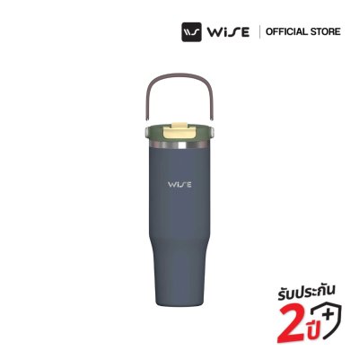 WiSE STAINLESS MUG แก้วน้ำสแตนเลส 304 ขนาด 40 oz แก้วเก็บอุณหภูมิ