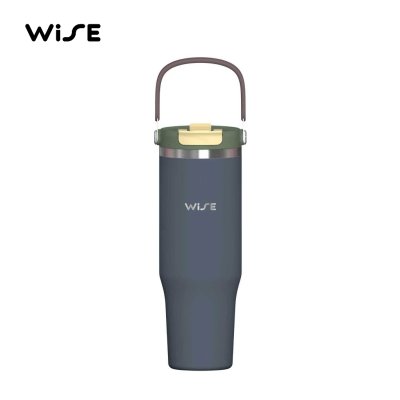 WiSE STAINLESS MUG แก้วน้ำสแตนเลส 304 ขนาด 40 oz แก้วเก็บอุณหภูมิ