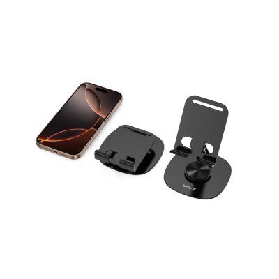 WISE Phone Holder รุ่น PH33 ที่วางโทรศัพท์ หมุนได้ 360 องศา วัสดุโลหะ พับได้
