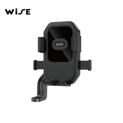 WiSE MORTOR BIKE HOLDER ที่จับมือถือมอเตอร์ไซค์ รุ่น F7+ รองรับมือถือ ขนาด 4.7-7.2 นิ้ว ล็อคแน่นติดตั้งง่าย