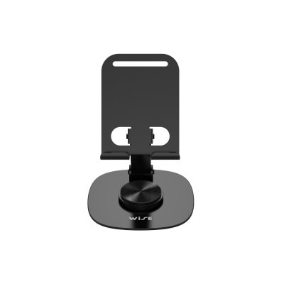 WISE Phone Holder รุ่น PH33 ที่วางโทรศัพท์ หมุนได้ 360 องศา วัสดุโลหะ พับได้